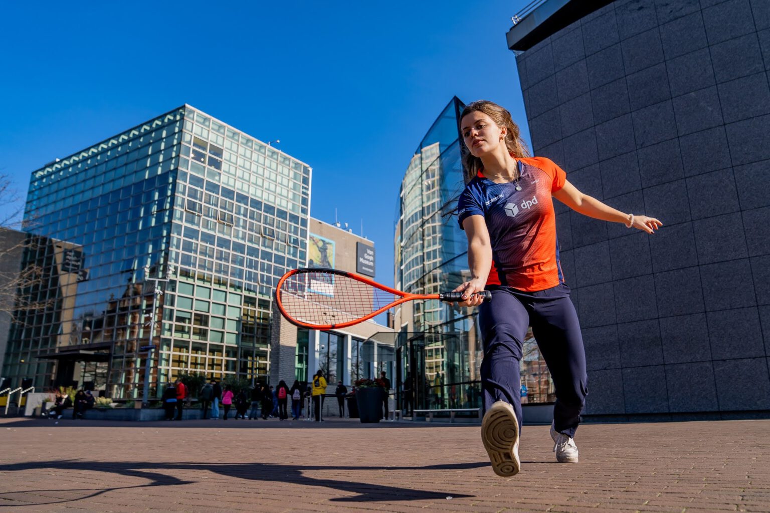 International squash youth gathering in Amsterdam for Dutch Junior Open